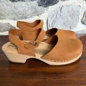 Lotta from Stockholm- Swedish leather clogs, EU 39 US 8.5